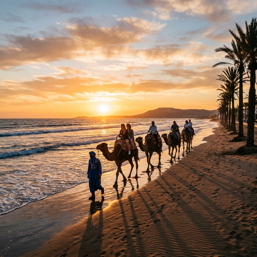 Authentic Agadir Camel Trek & Flamingo Oasis 🐫