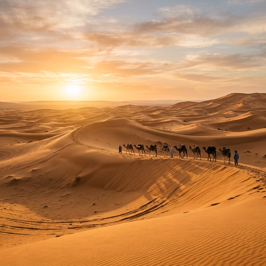 Mini Sahara Desert & Tiout Oasis 4x4 Expedition 🏜️